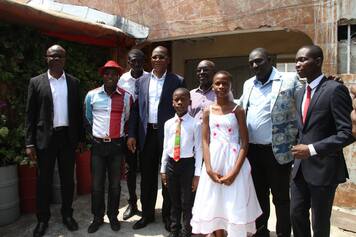 Minister Bruno Nabagne KONE visits OVillage